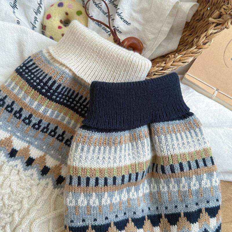 Maglione Virtù per Cani - Intrecciato Senza Maniche by Dog Moda