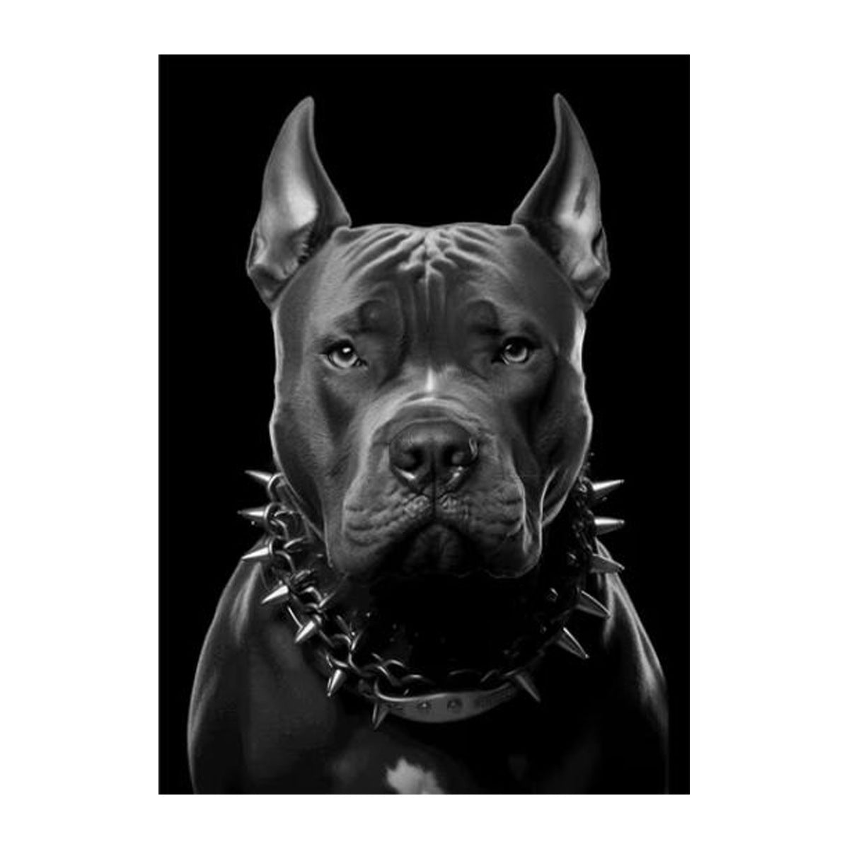 Stampa Artistica Doberman con Pistola - Poster Moderno