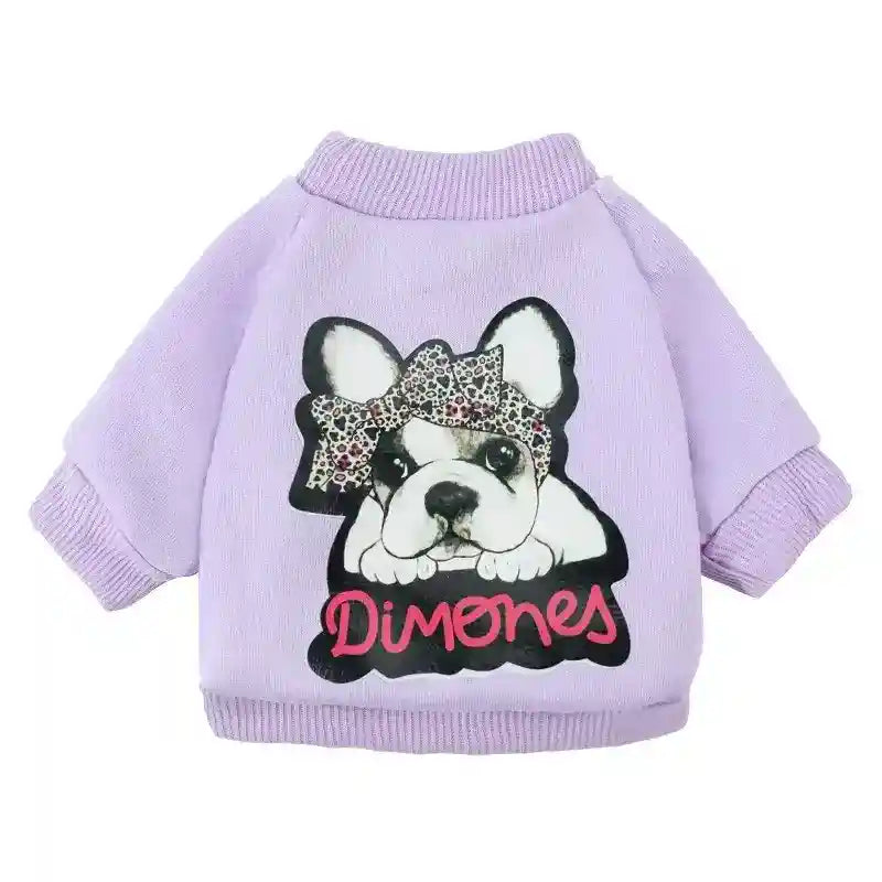 Felpa per cani Dimoney – Calda, colorata e super morbida by null
