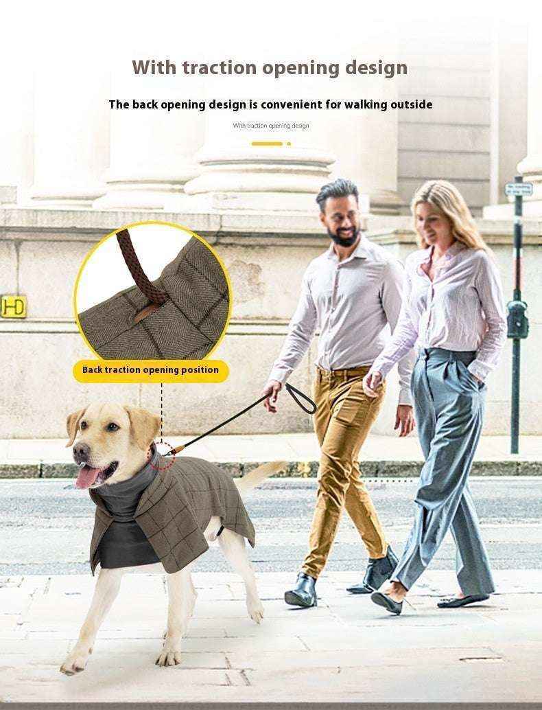 Cappotto per Cani Soho - Caldo con Pettorina e Collo Alto