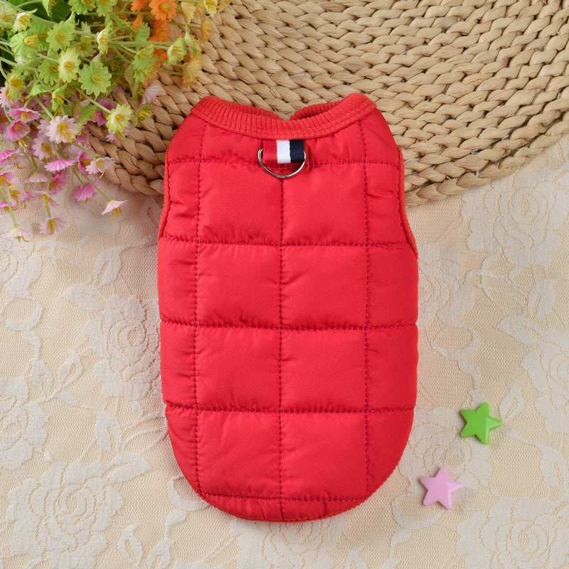"Montreal" Fleece Lined Dog Coat with Elegant Quilting