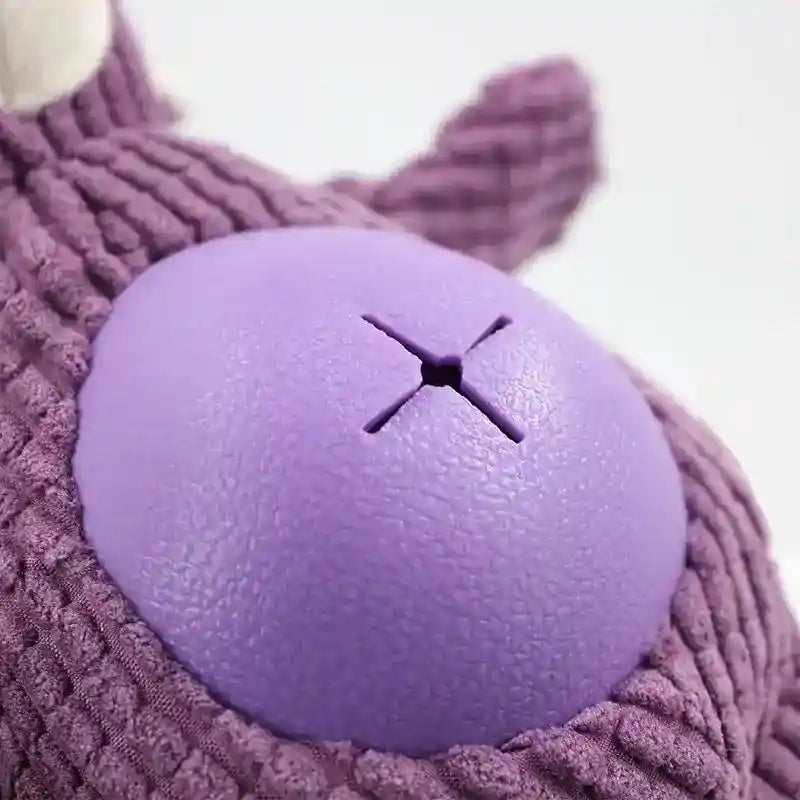 おやつ入れボール付き犬用ぬいぐるみ - インタラクティブ