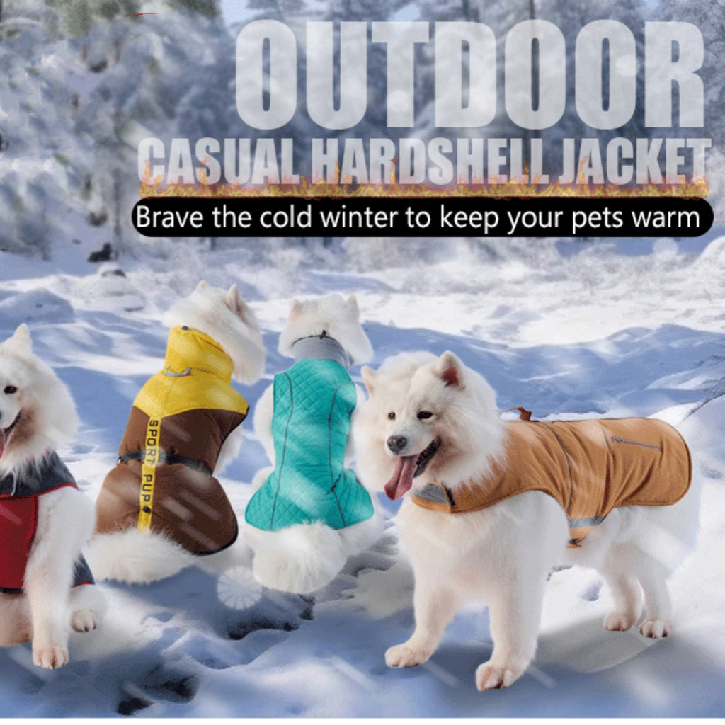 Arctic Shield Dog Coat - Padded Raincoat