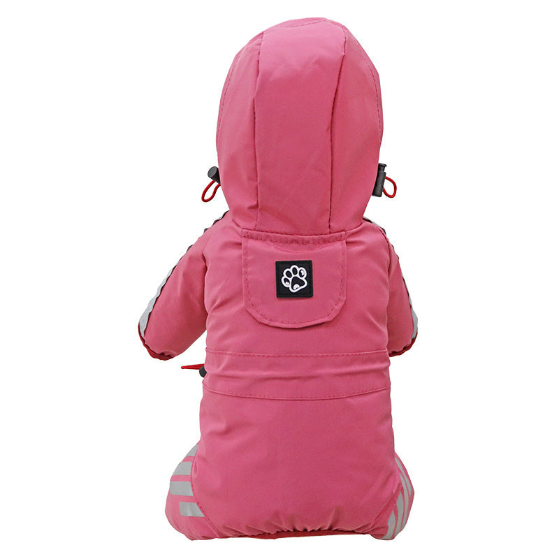 Dog Raincoat and Maltese with Breathable Hood "Cloudy"