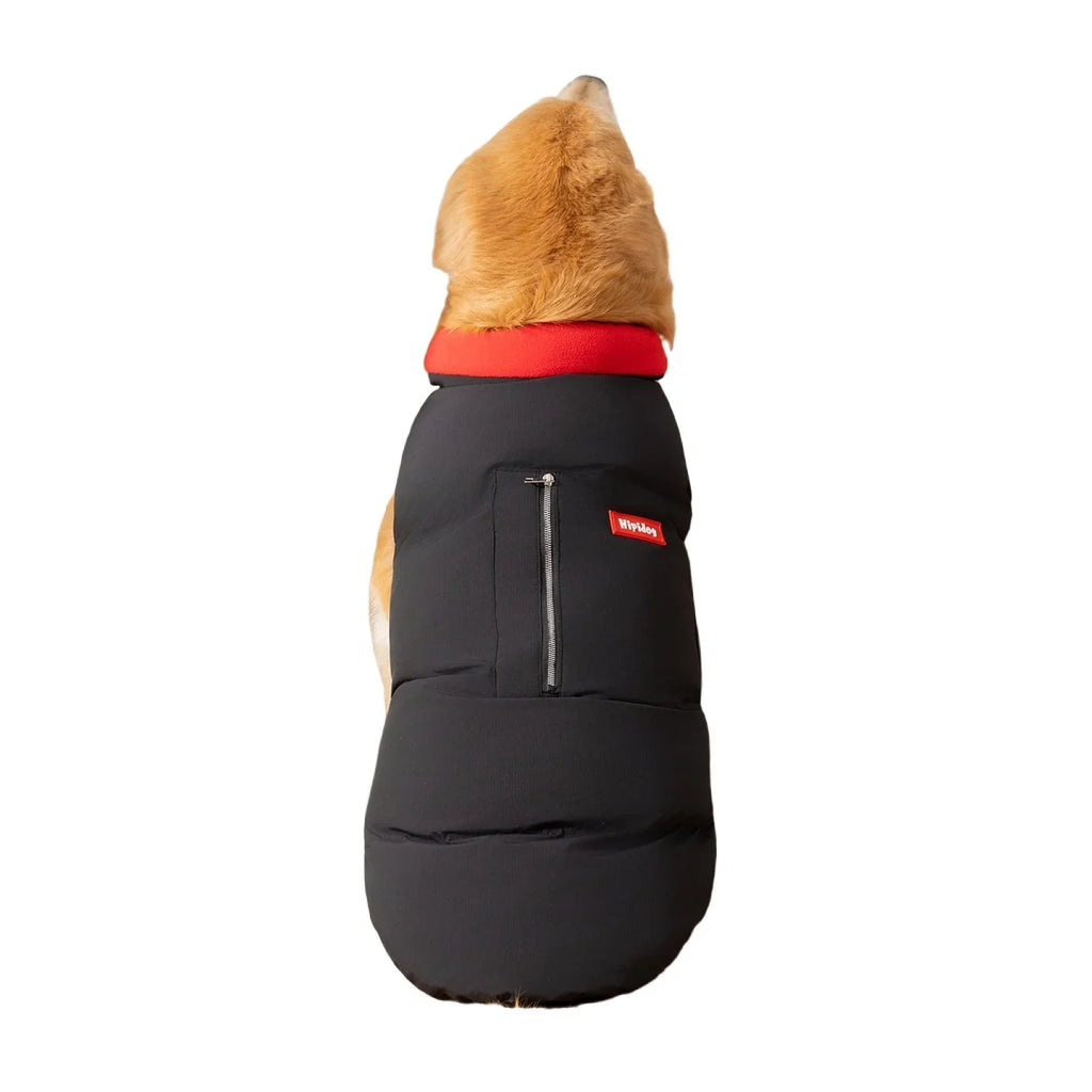 Cappotto HipiDog Cani Taglia Grande - Imbottito Pile Tasche