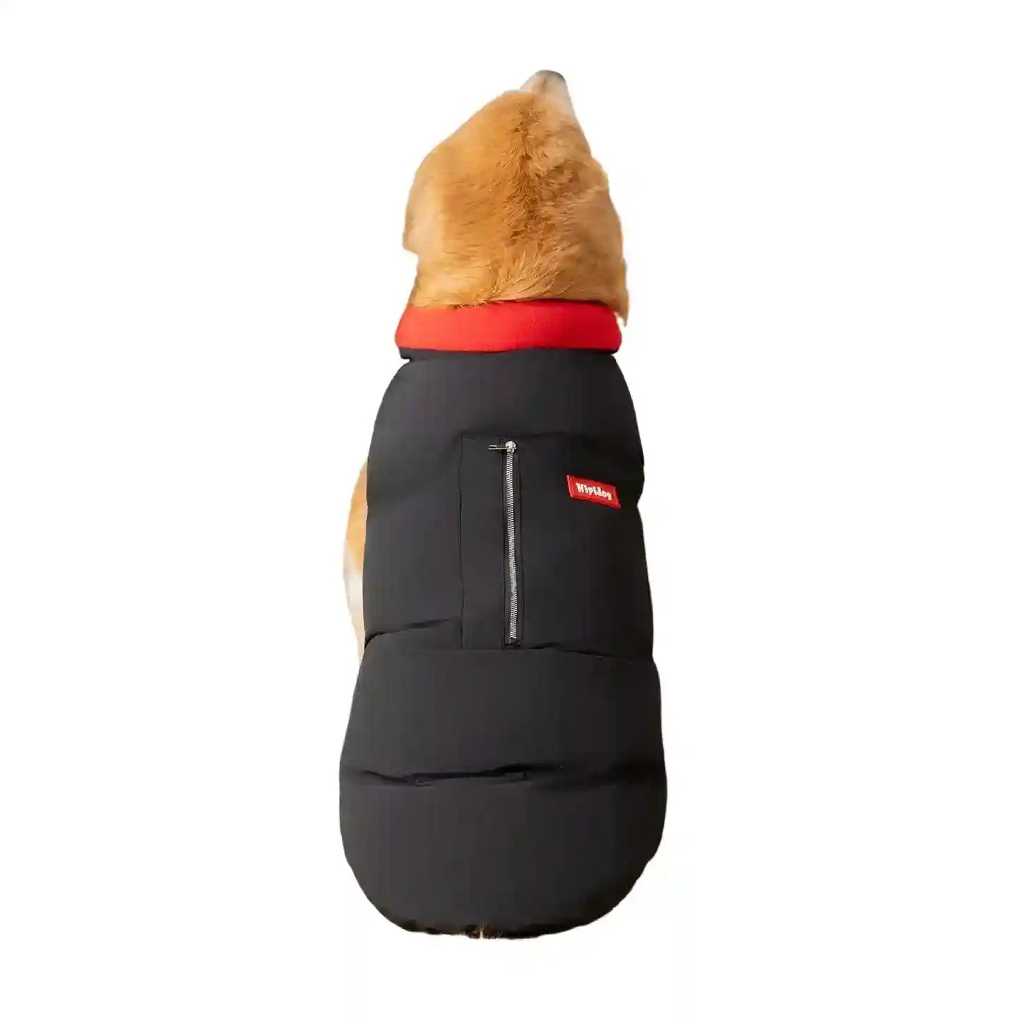 Cappotto HipiDog Cani Taglia Grande - Imbottito Pile Tasche by Dog Moda