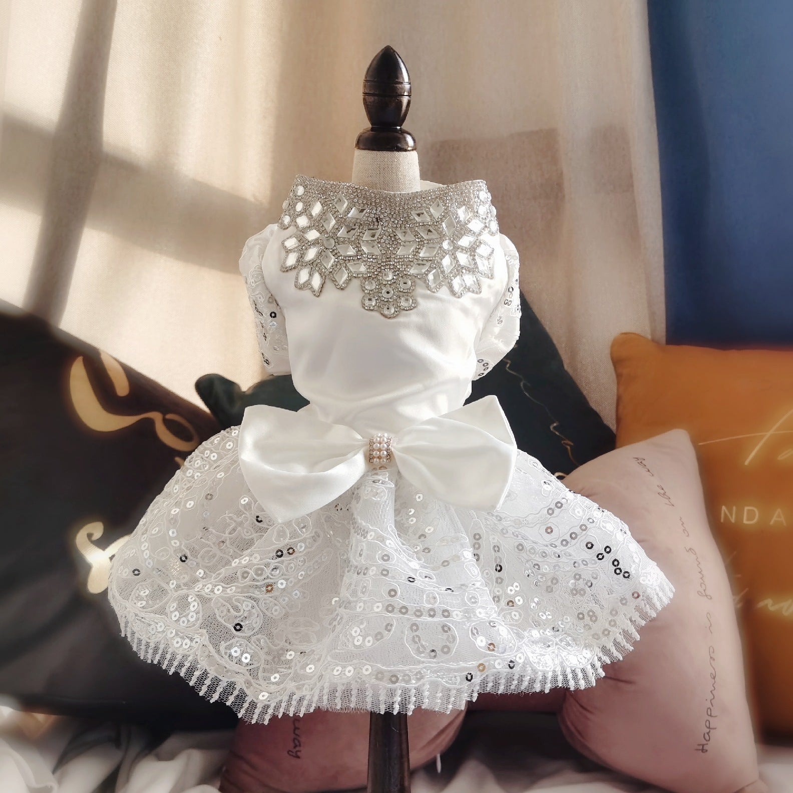 Dog dress with skirt "Confetto"