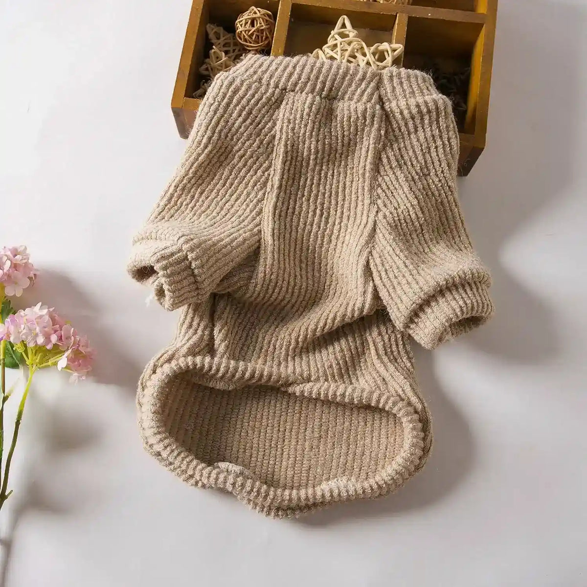 Maglione Cani Coraline Beige - Caldo e Morbido by Dog Moda