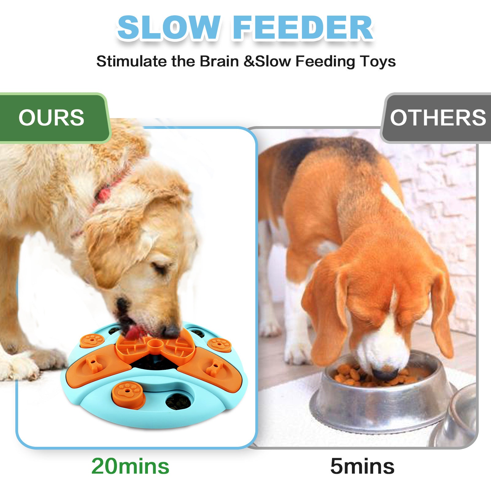 Gioco Interattivo "Puzzle Trainer" per Cani – Stimola la Mente e Riduce l'Ansia - Dog Moda