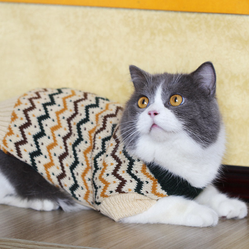 Cat Sweater – Soft, Warm and Available in Many Patterns