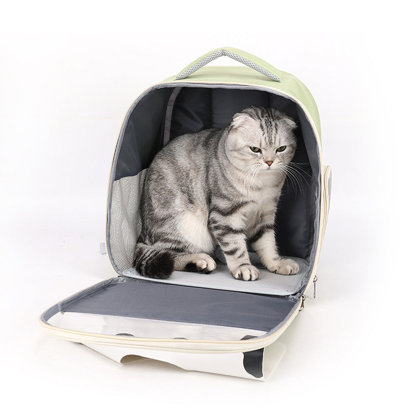 Zainetto Trasportino Cani Gatti - Design Viso Cagnolino