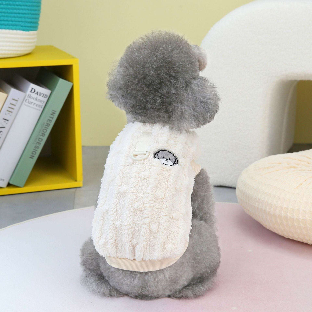 Maglia Coccolosa per Cani con Pettorina e Ricamo Maltese
