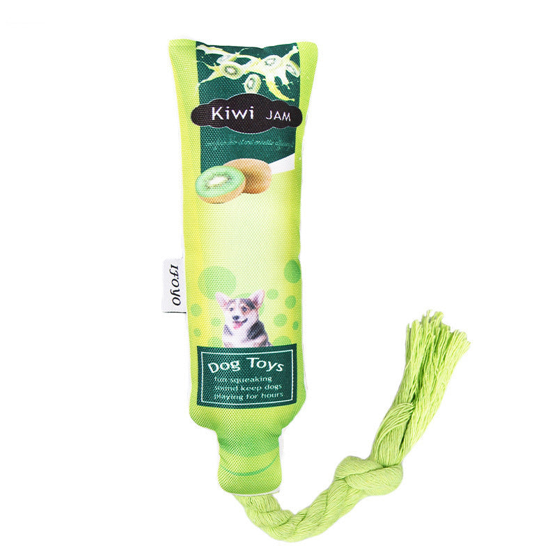 Hundespielzeug mit Seiltraining „Fruit Jam“