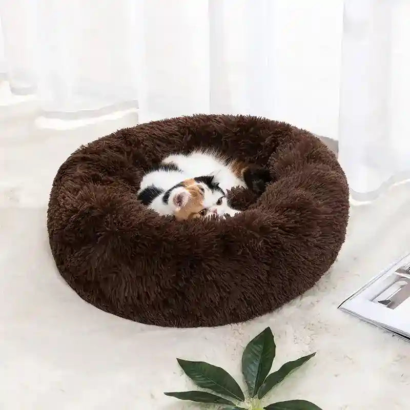 Cuccia Tonda Pile Cani Gatti Imbottita Antiscivolo by Dog Moda