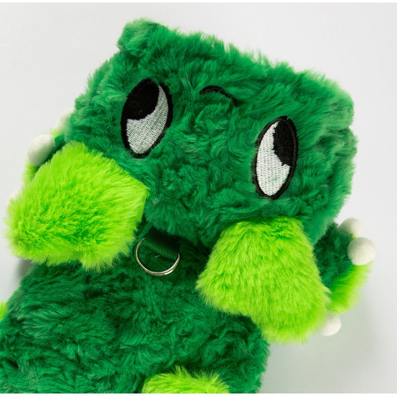 Cappotto Dinosauro per Cani con Cappuccio - Imbottito