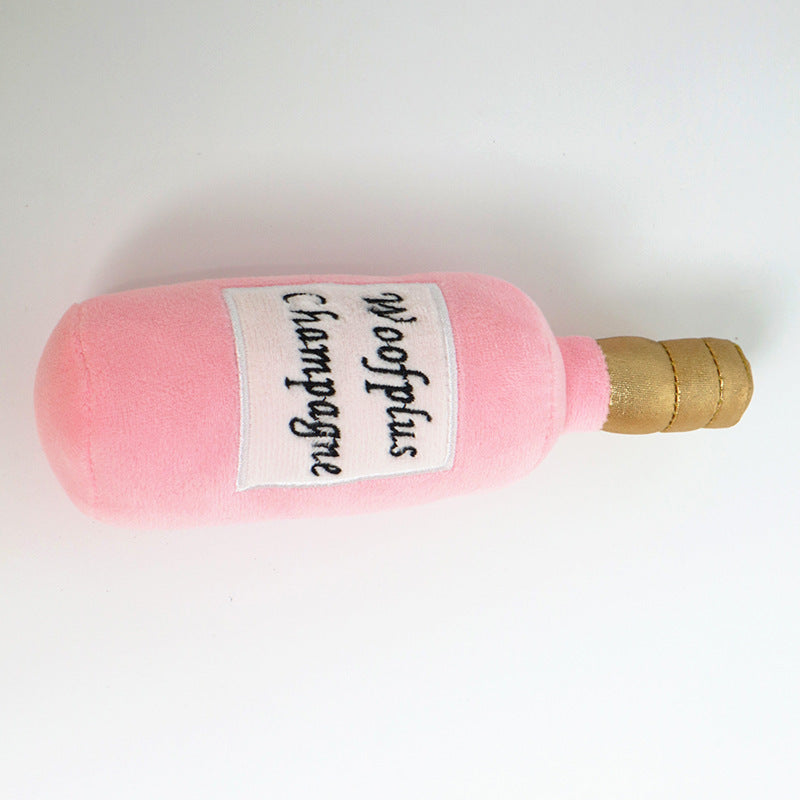Plush Dog Toy – Soft Bottles and Scents for Small Breeds