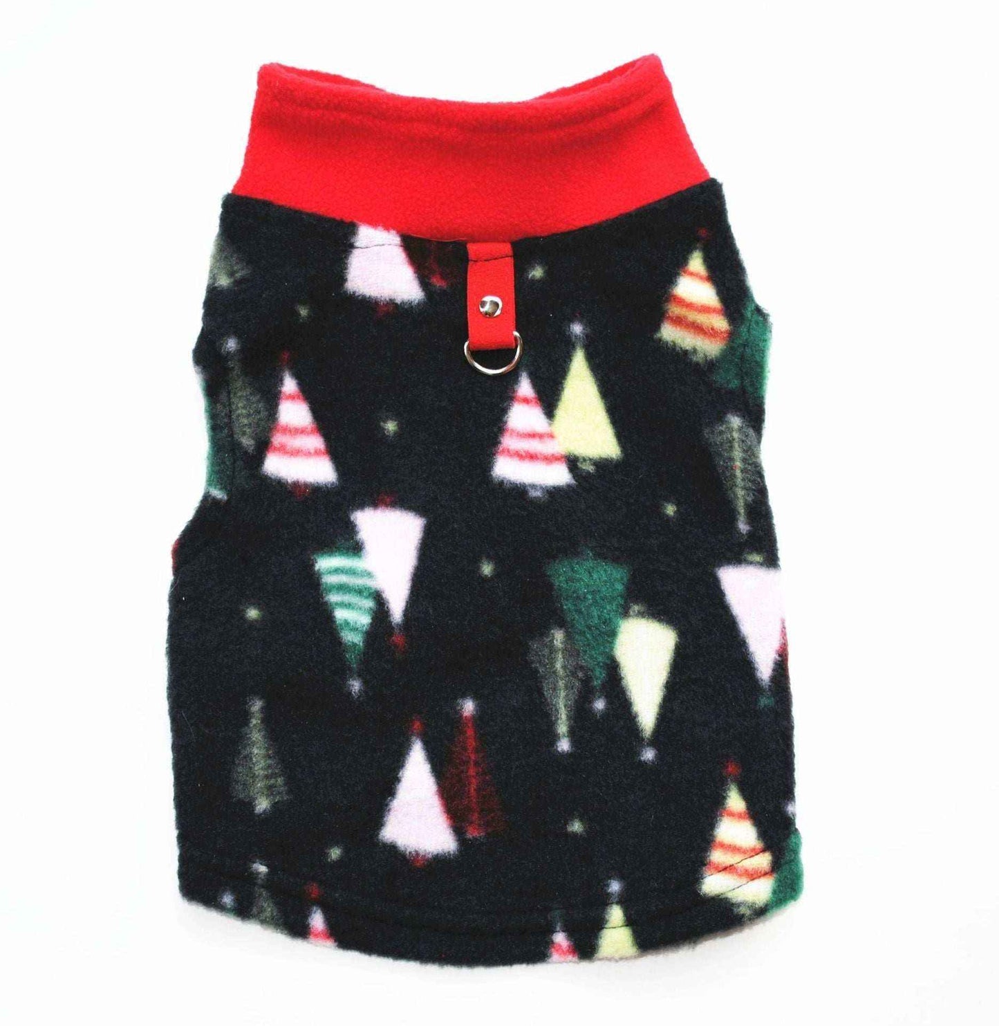 Felpa Invernale Cane "Skull" – Smanicata in Pile con Pettorina by Dog Moda
