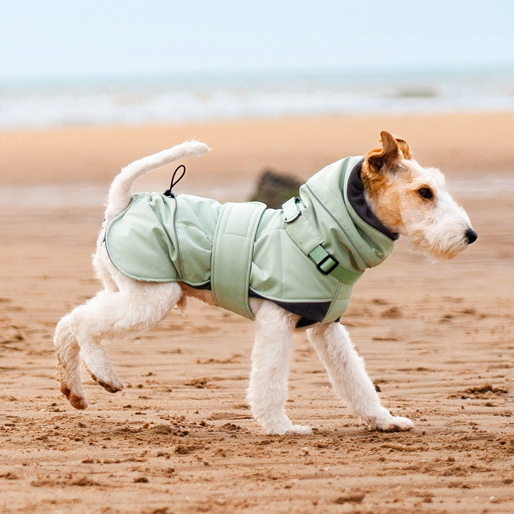 Tailored Waterproof Dog Coat - Padded