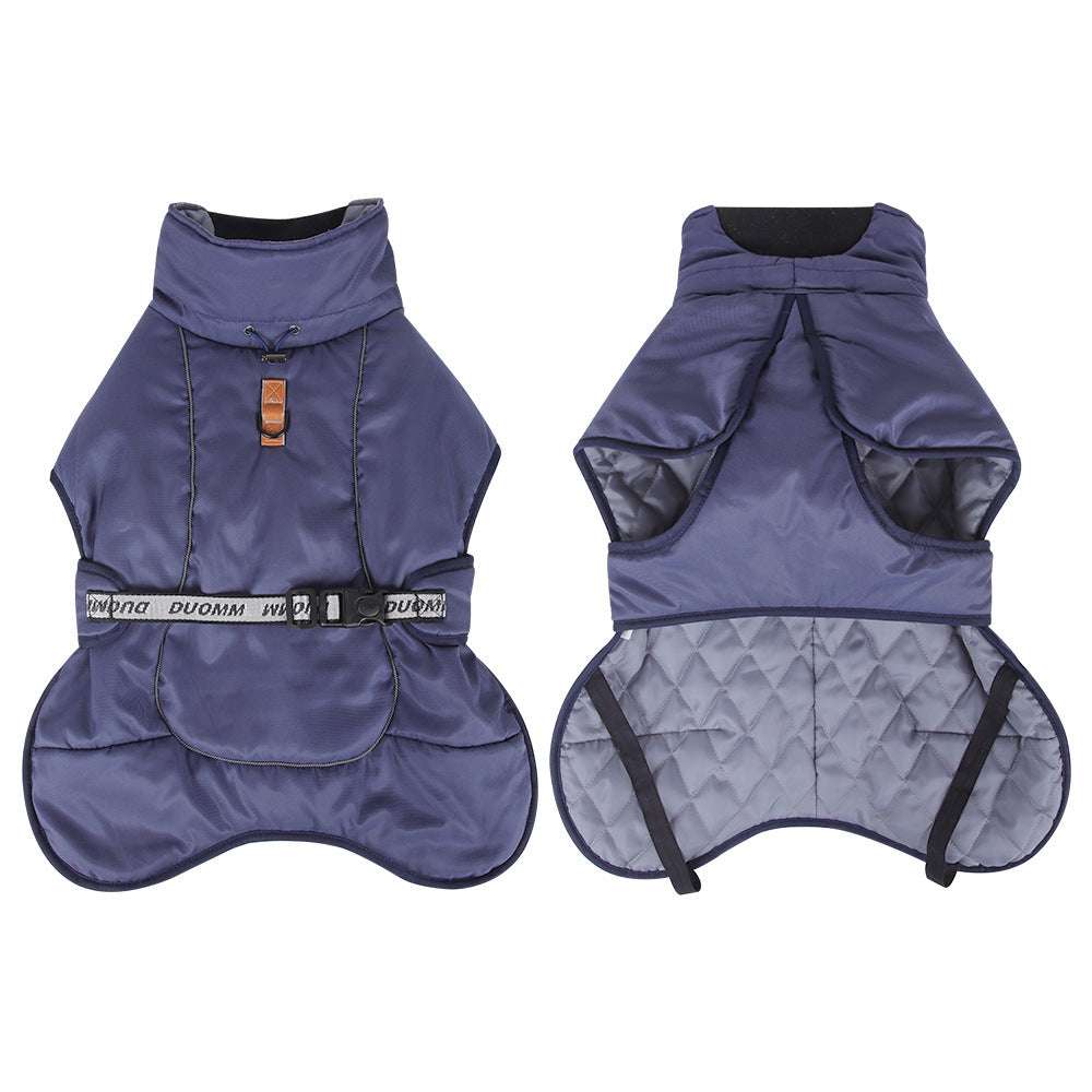 Cappotto Impermeabile per Cani Duomm | Antipioggia con Zampe | Dogmoda