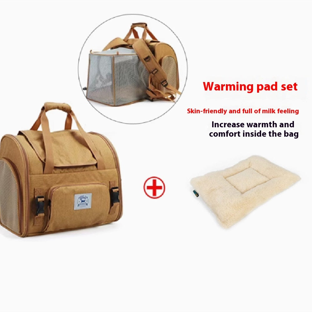 Trasportino Espandibile per Cani e Gatti - Borsa Viaggio