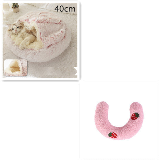 Cuccia Avvolgente "Comfort Ciambella" in Pile con Copertina - Dog Moda