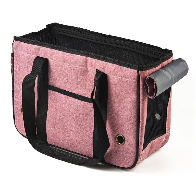 Trasportino per Cani e Gatti - Leggero e Traspirante con 5 Tasche