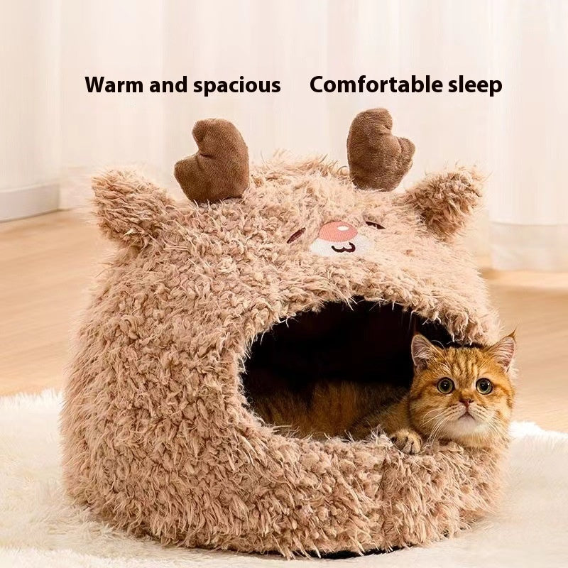 Igloo House for Dogs and Cats: Comfort and Style in Three Unique Variants