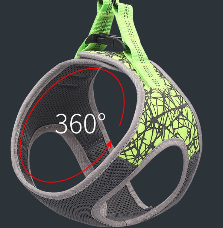 Breathable "Y" Dog Harness "Stone" Model