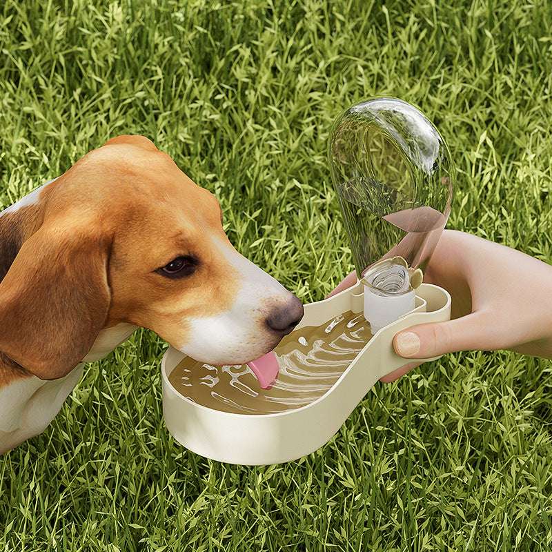 Borraccia Cane 2 in 1 Coscia di Pollo – Acqua e Cibo da Viaggio