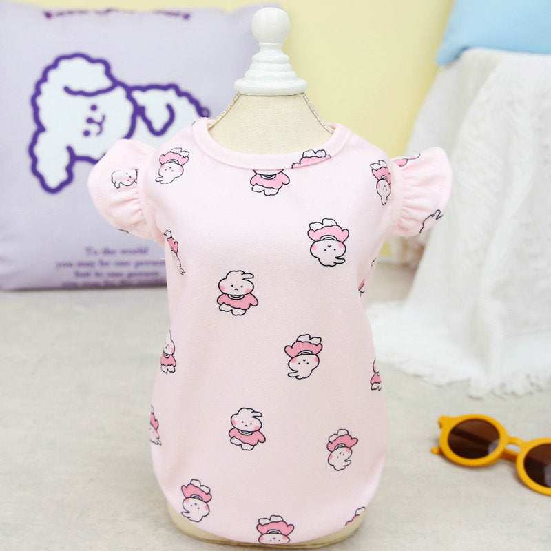 "DearBunny" Dog Shirt with Shoulder Pads