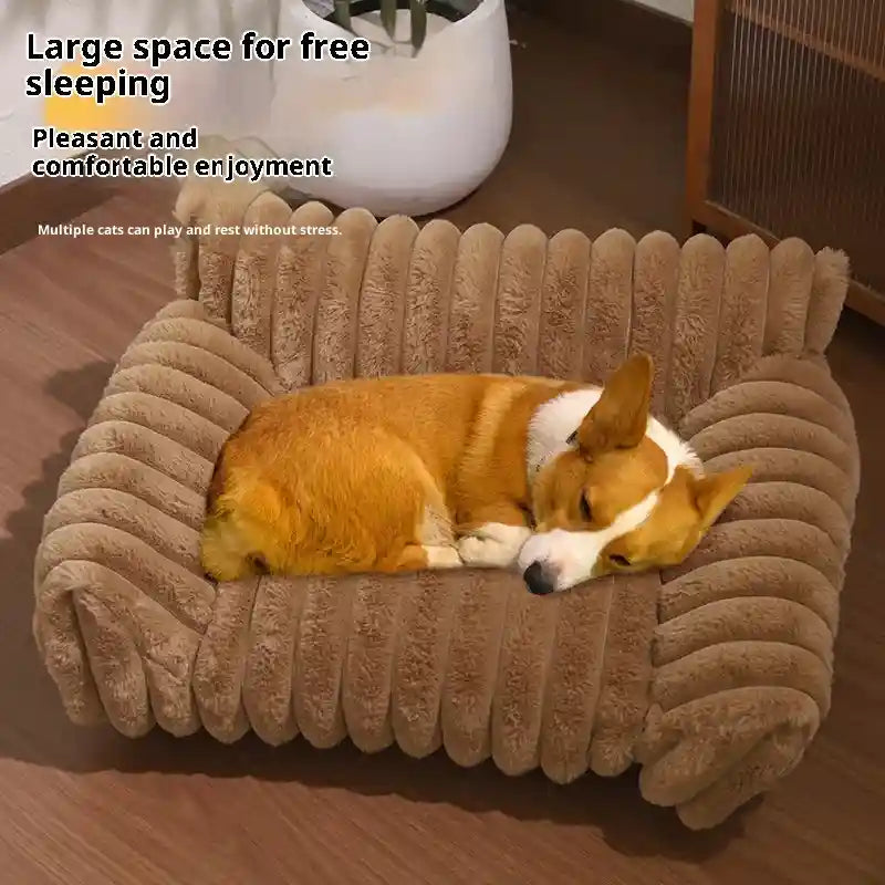 Cuccia Gatti Royal Sofa Velluto - Letto Elegante Morbido by Dog Moda
