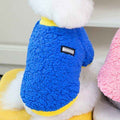 Felpa in Pile per Cani Tinta Unita - Colori Brillanti DADAGOU - Dog Moda