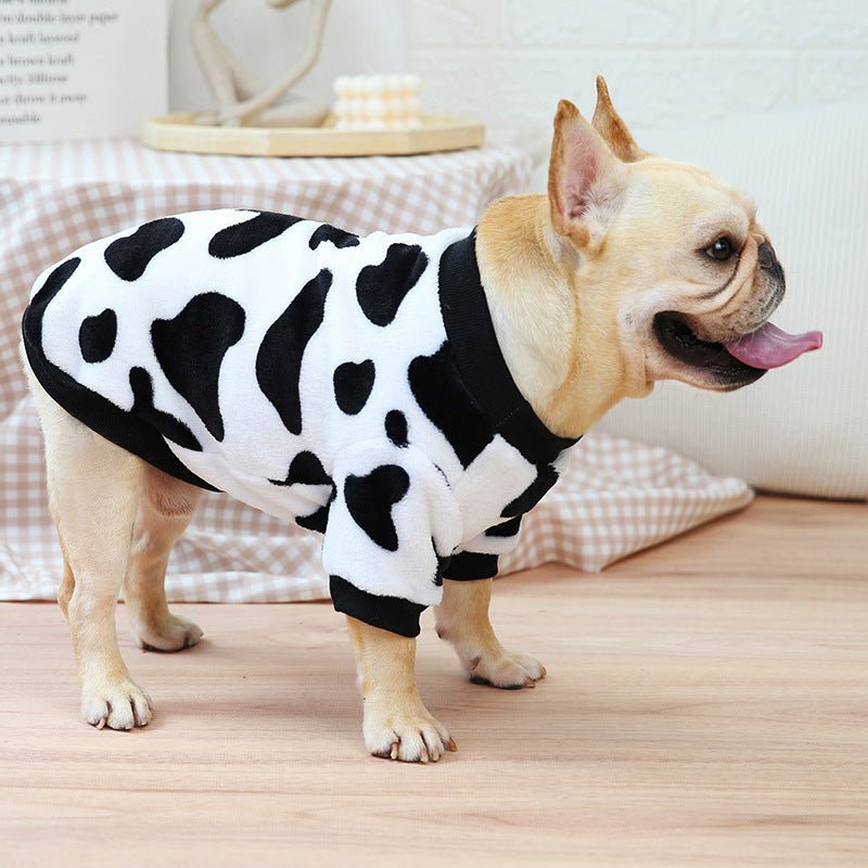 Felpa per Cani Bulldog Leopardata - Modello Savage - Dog Moda