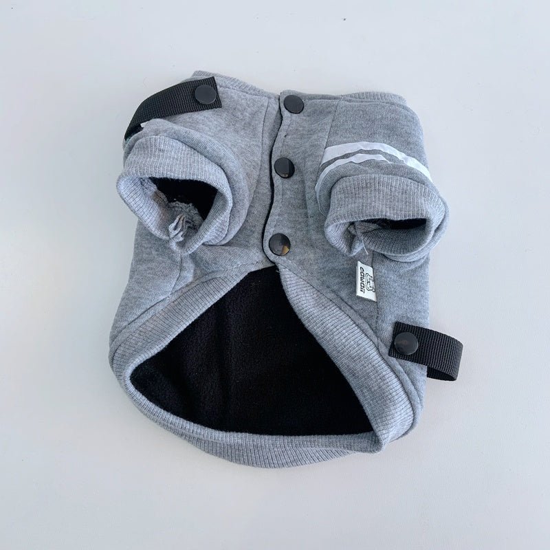 Felpa per Cani con Marsupio Rimovibile Modello "Sassy" - Dog Moda