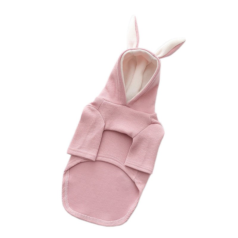 Felpa per cani e Bulldog cappuccio orecchie "Bunny" - Dog Moda