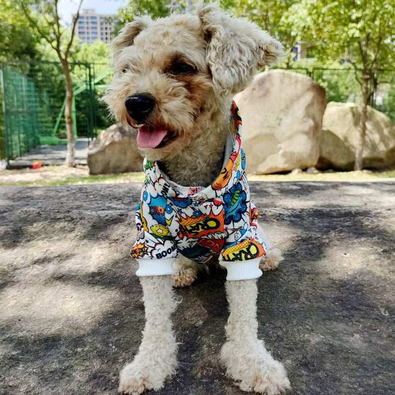Felpa per cani "Graffiti" fantasia Comics - Dog Moda