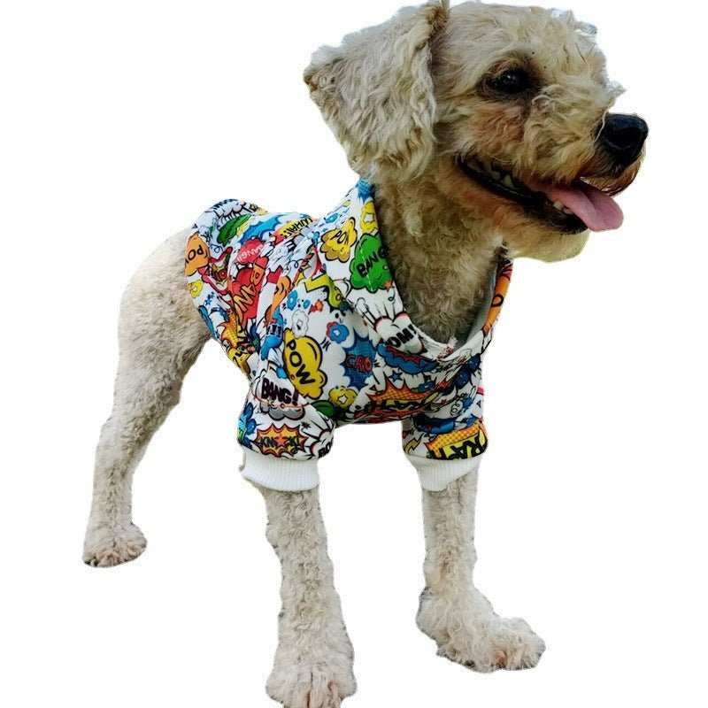 Felpa per cani "Graffiti" fantasia Comics - Dog Moda