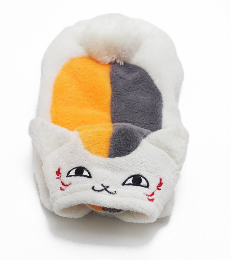 Felpa per cani in morbido pile con cappuccio "Gatto" - Dog Moda