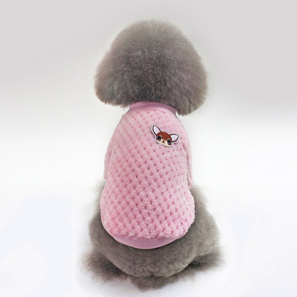 Felpa per cani in pile "Chihuahua dreamy" - Dog Moda