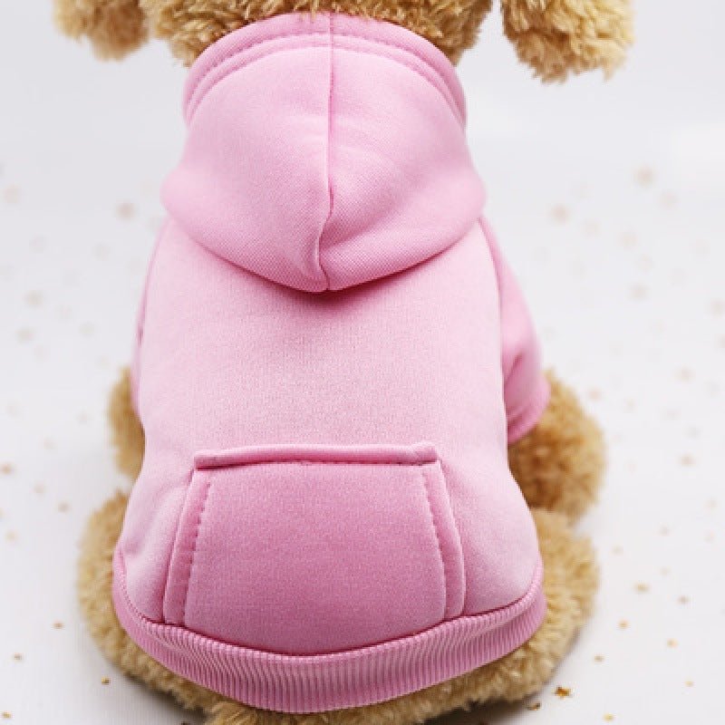 Felpa per cani in pile in tinta unita "Sidney" - Dog Moda