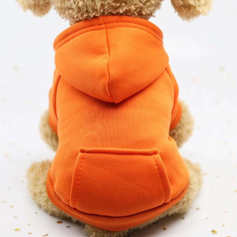 Felpa per cani in pile in tinta unita "Sidney" - Dog Moda