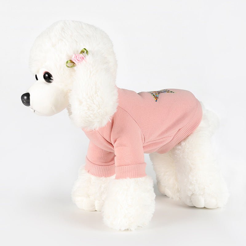 Felpina Colorata per Cani in Pile - Comfort e Stile per i Tuoi Amici a Quattro Zampe! - Dog Moda