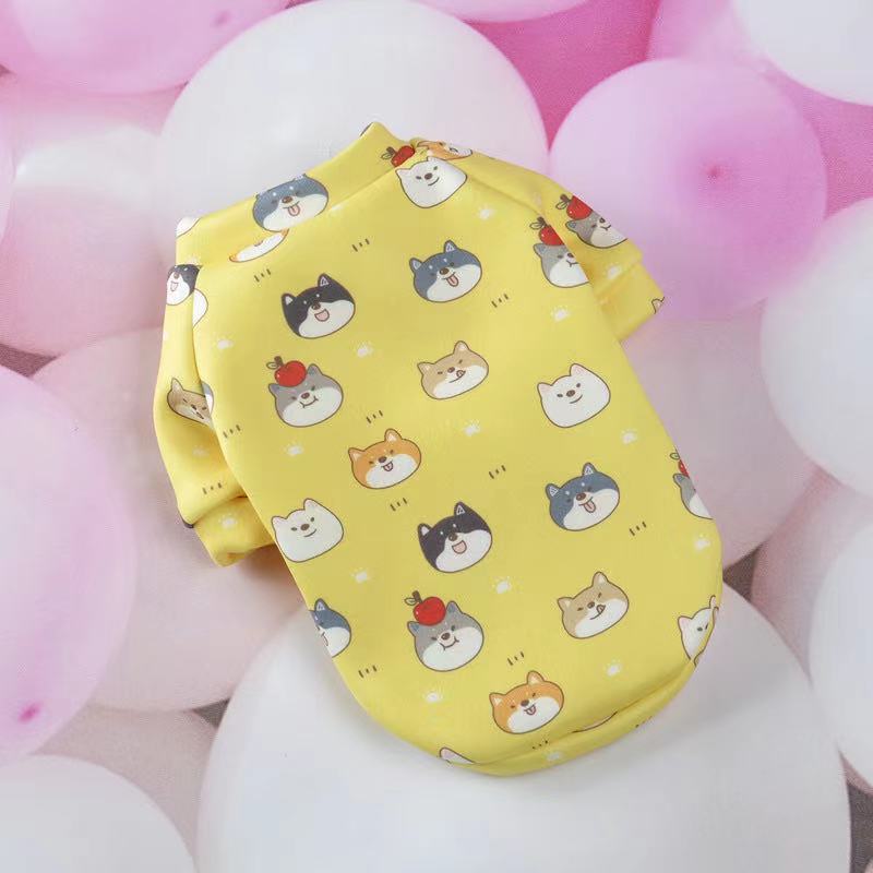 Felpina per Cani in Pile "Simba" – Fantasie Colorate con Mezze Maniche - Dog Moda