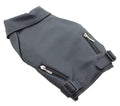Giacca in Pelle per Cani Modello "Noir" con Taschine Zip - Dog Moda