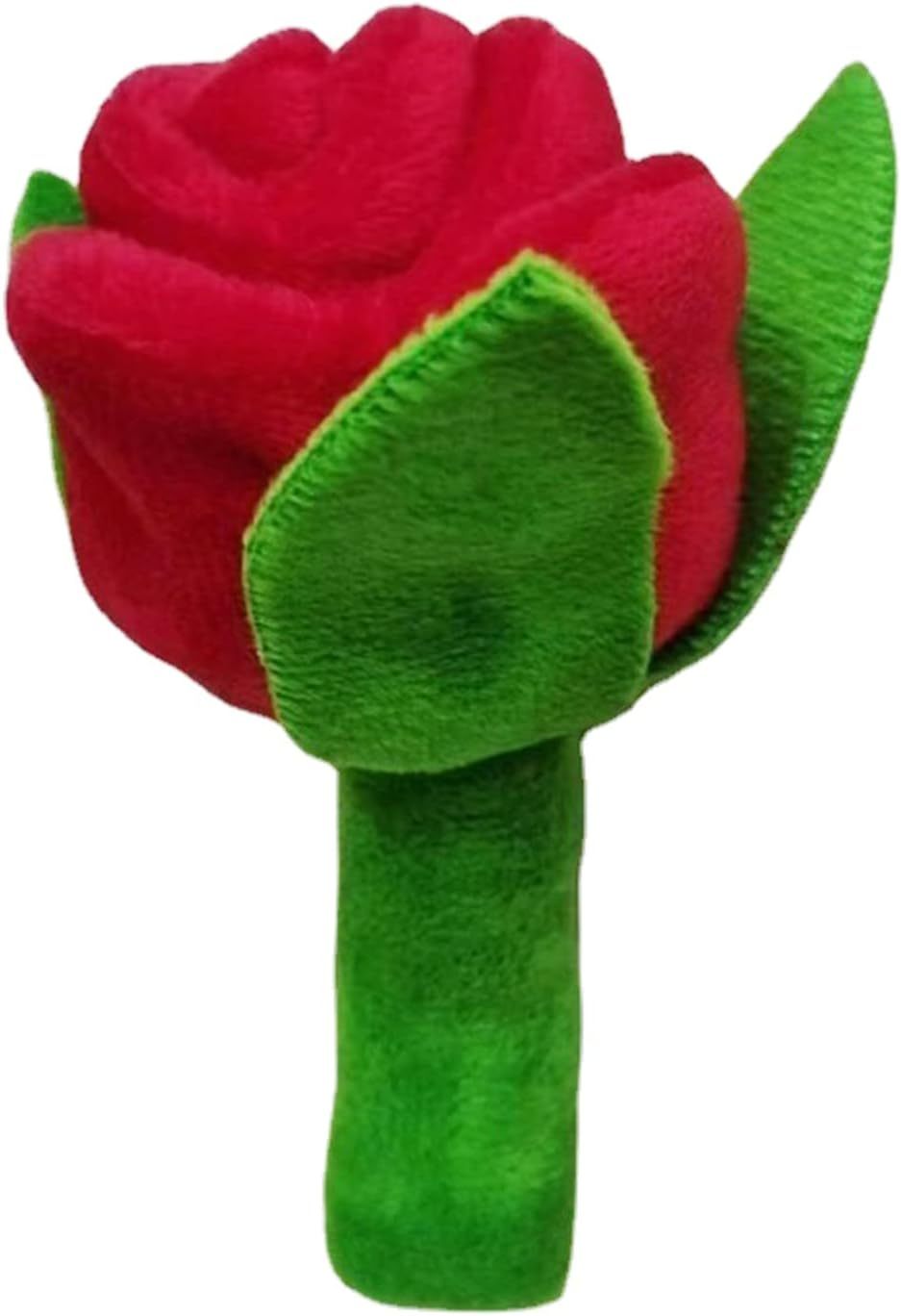 Giocattolo per Cani e Gatti in Peluche con Squeaker - Fiore Resistente con Catnip e Corda per Masticare - Dog Moda