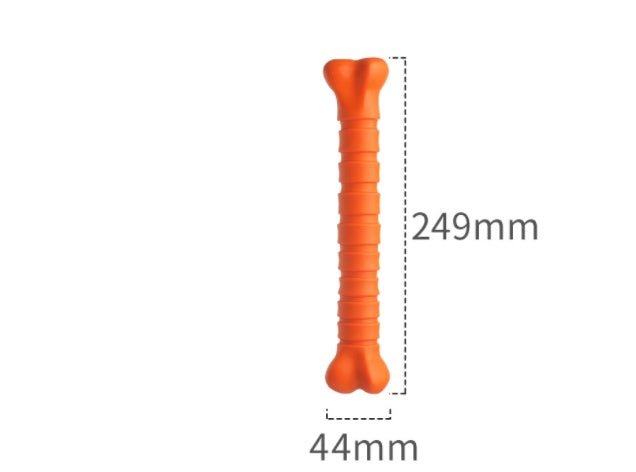 Gioco masticabile per cani osso in gomma super resistente - Dog Moda