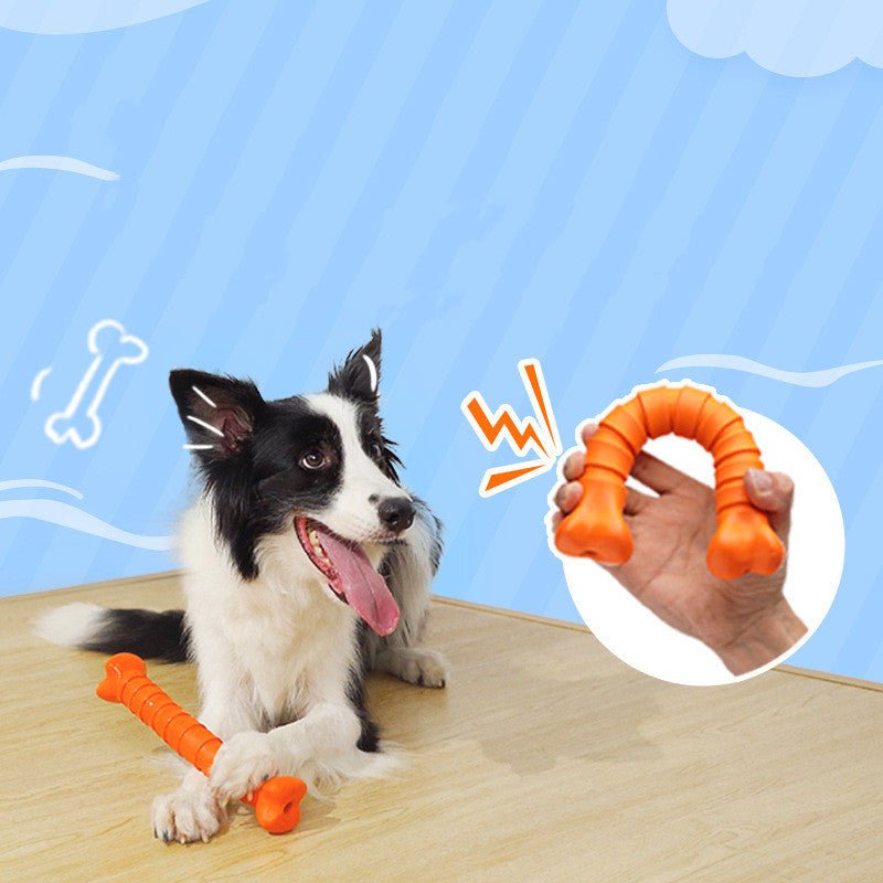 Gioco masticabile per cani osso in gomma super resistente - Dog Moda