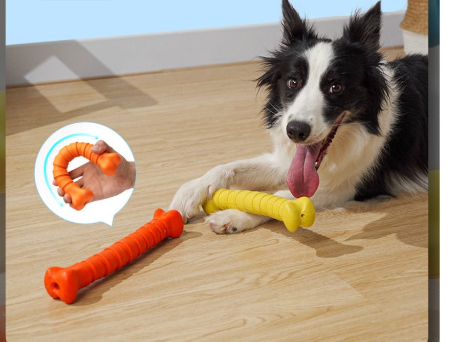 Gioco masticabile per cani osso in gomma super resistente - Dog Moda