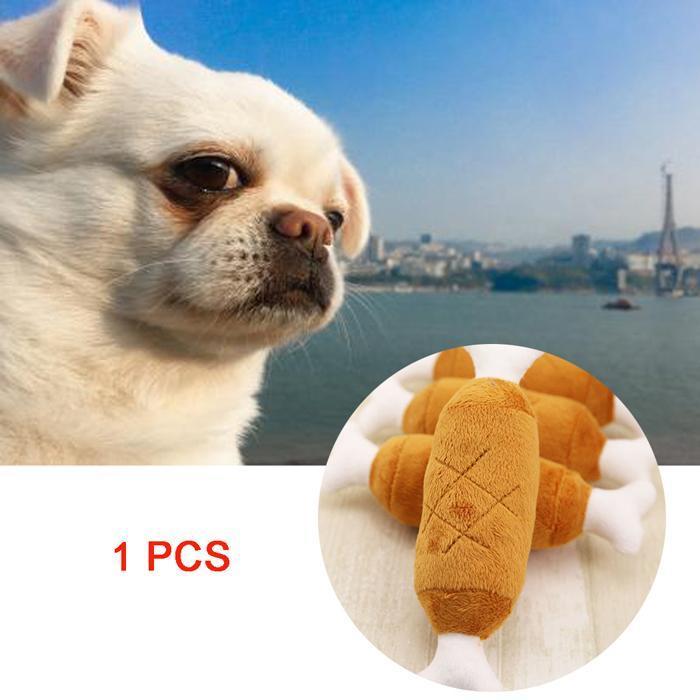 Gioco per Cani in Peluche – Modello "Barbecue" - Dog Moda