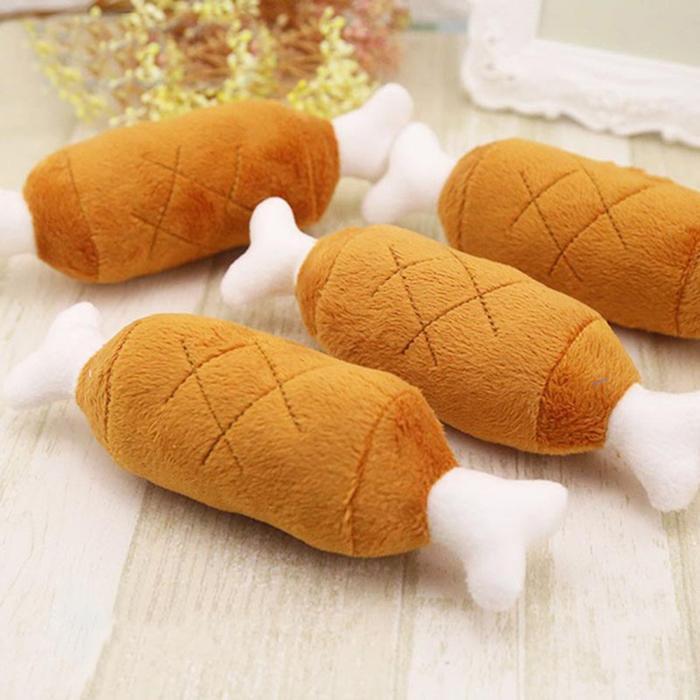 Gioco per Cani in Peluche – Modello "Barbecue" - Dog Moda